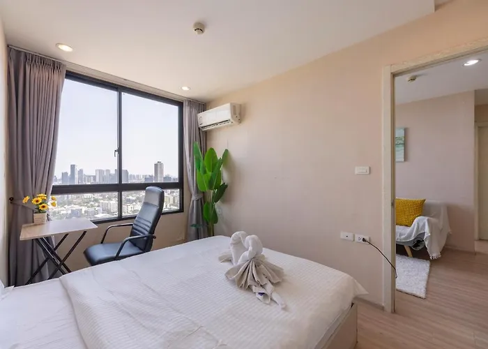 2bed 2bath Luxuryonnutbtse9 60sqmt Gympoolnetflix 2mins To Bts