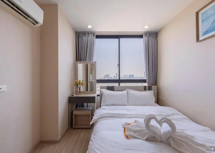 아파트 2bed 2bath Luxuryonnutbtse9 60sqmt Gympoolnetflix 2mins To Bts *