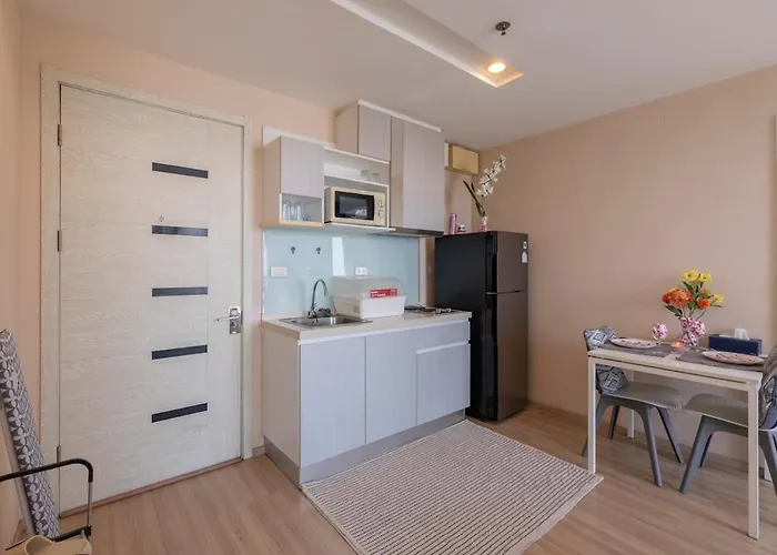 2bed 2bath Luxuryonnutbtse9 60sqmt Gympoolnetflix 2mins To Bts 아파트 방콕