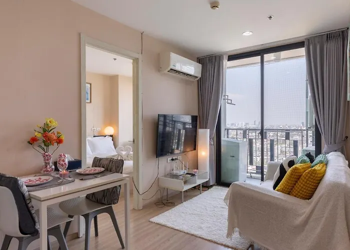 2bed 2bath Luxuryonnutbtse9 60sqmt Gympoolnetflix 2mins To Bts *